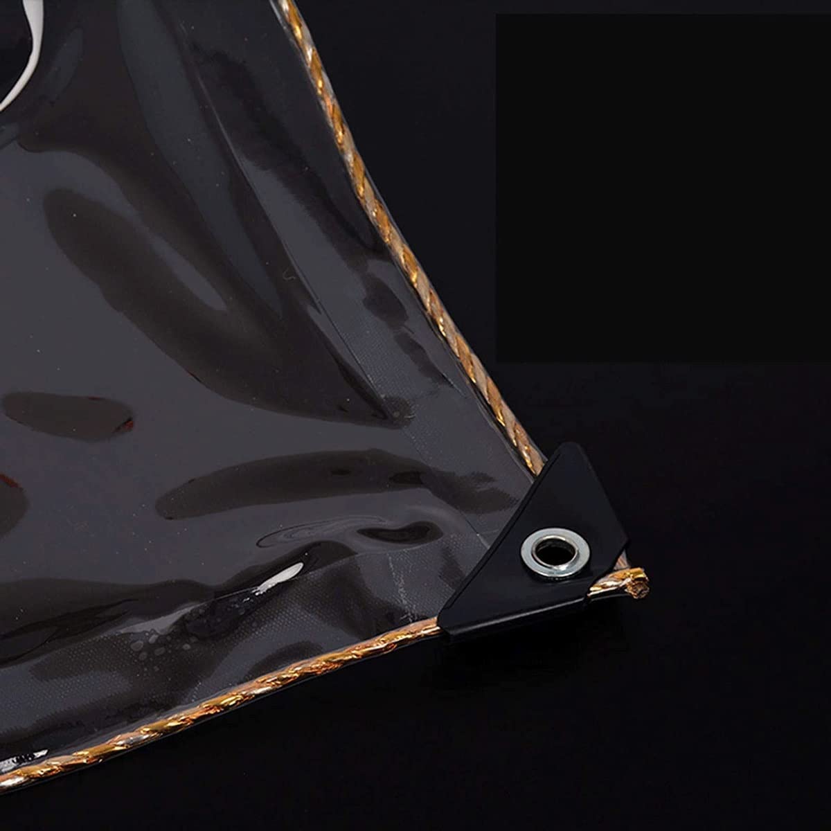 Clear Waterproof Tarpaulin - 2x3m Transparent Ripstop Windproof Tarp with Grommets for Greenhouse, Plant Cover, Camping & Outdoor Protection (Foldable, Durable)