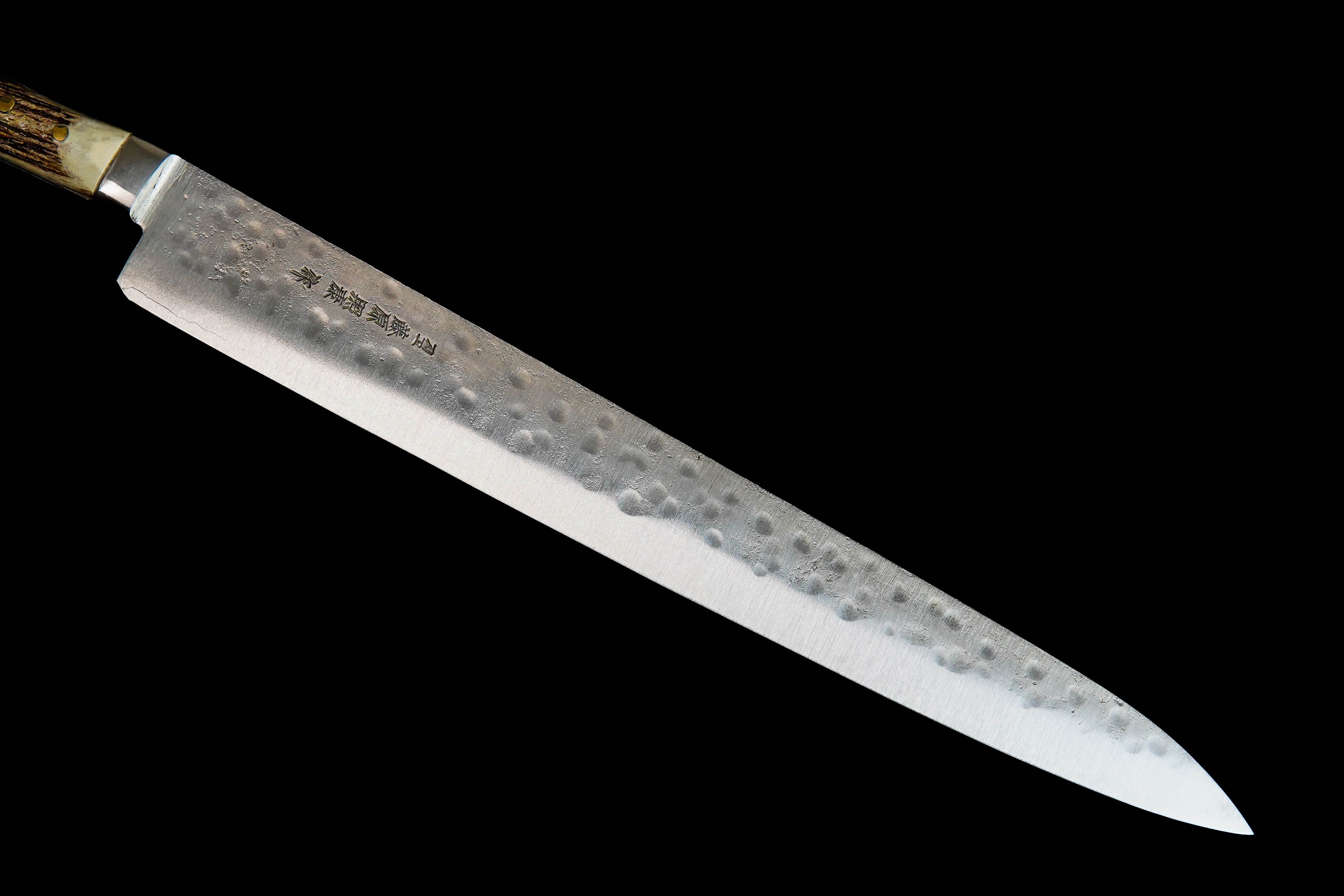 Premium Fujiwara Teruyasu 360mm Sujihiki Japanese Slicing Knife with Custom Wooden Handle - Perfect for Sushi, Sashimi & Meat Carving