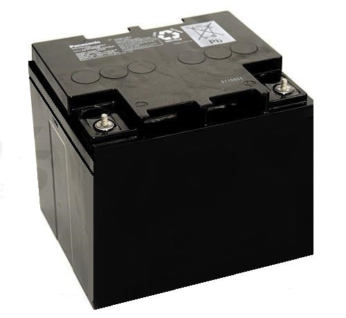 Panasonic SLA Battery 12V 42Ah LC-P1242AP - Sealed Lead Acid Battery for Solar Power, UPS Backup, Emergency Lighting & Medical Equipment - Long Lasting & Maintenance Free
