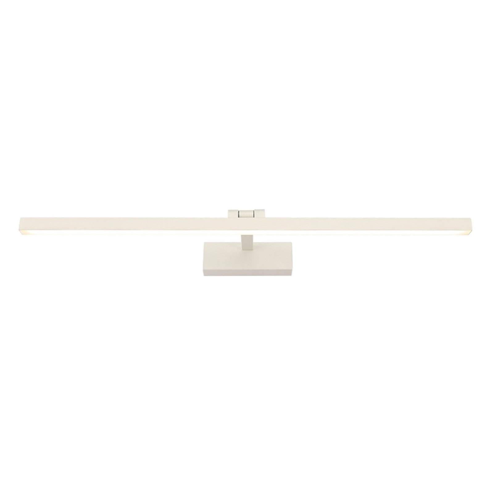 Modern LED Mirror Light - White Warm Light, 16-70cm Adjustable Length, Minimalist Bathroom Vanity Lighting for Makeup & Shaving - Over Mirror Wall Light for Home, Spa, Salon & Hotel Decor