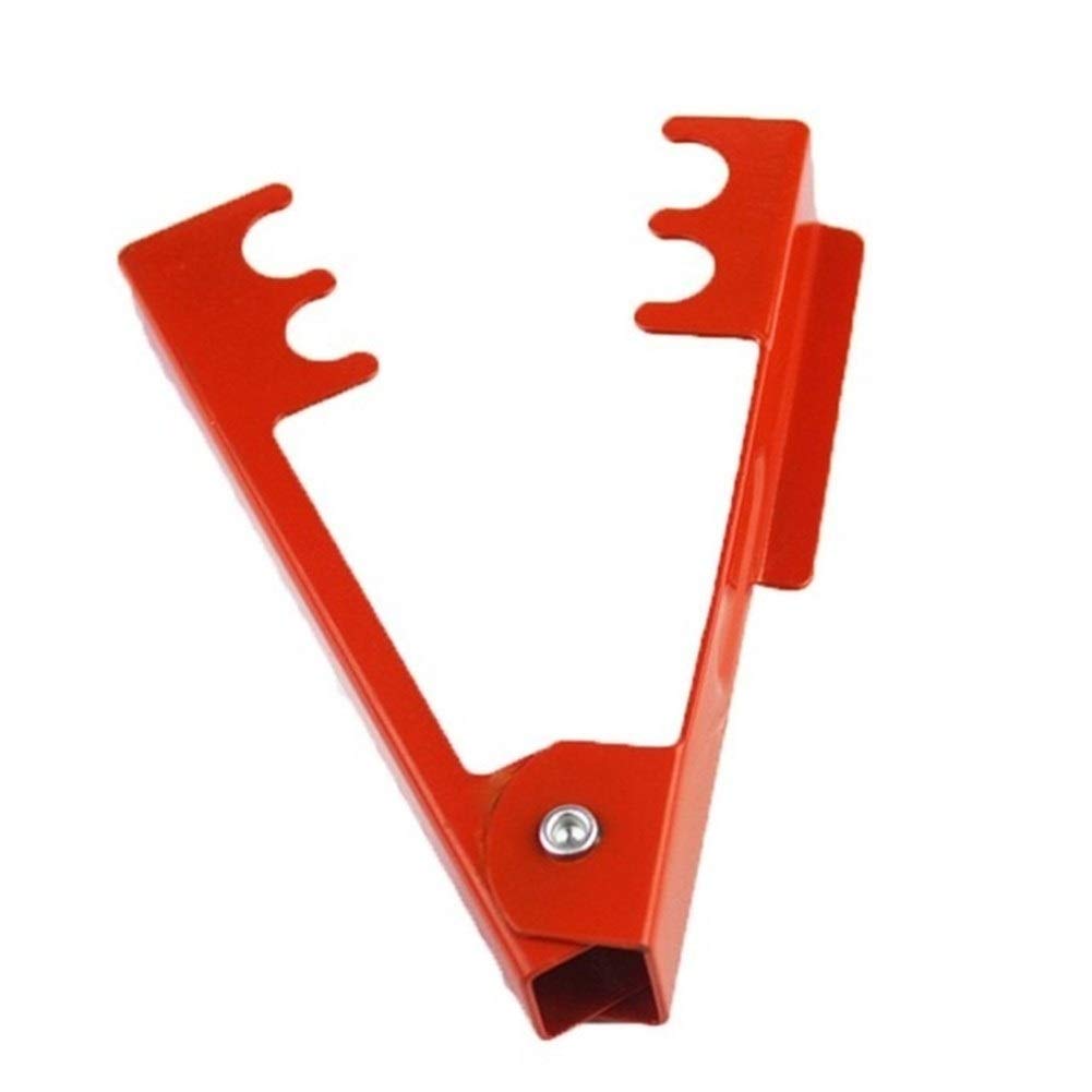Professional Metal Rose Thorn Stripper & Garden Pruning Tool - Red - Perfect for Florists, Gardeners & DIY Flower Arranging