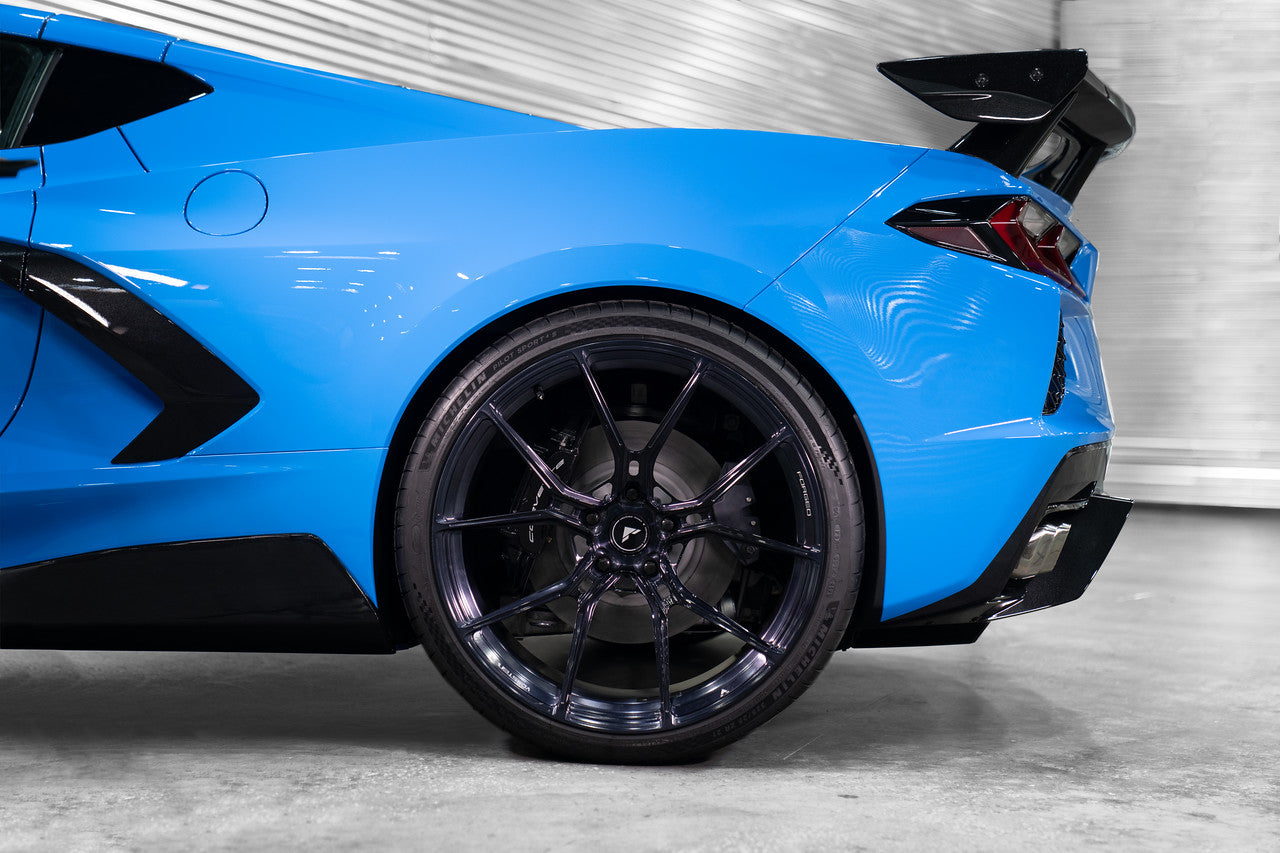 2021 Corvette C8 VPX 101 Brushed Black Air Intake System - High Performance Cold Air Intake Kit for Racing & Street Driving