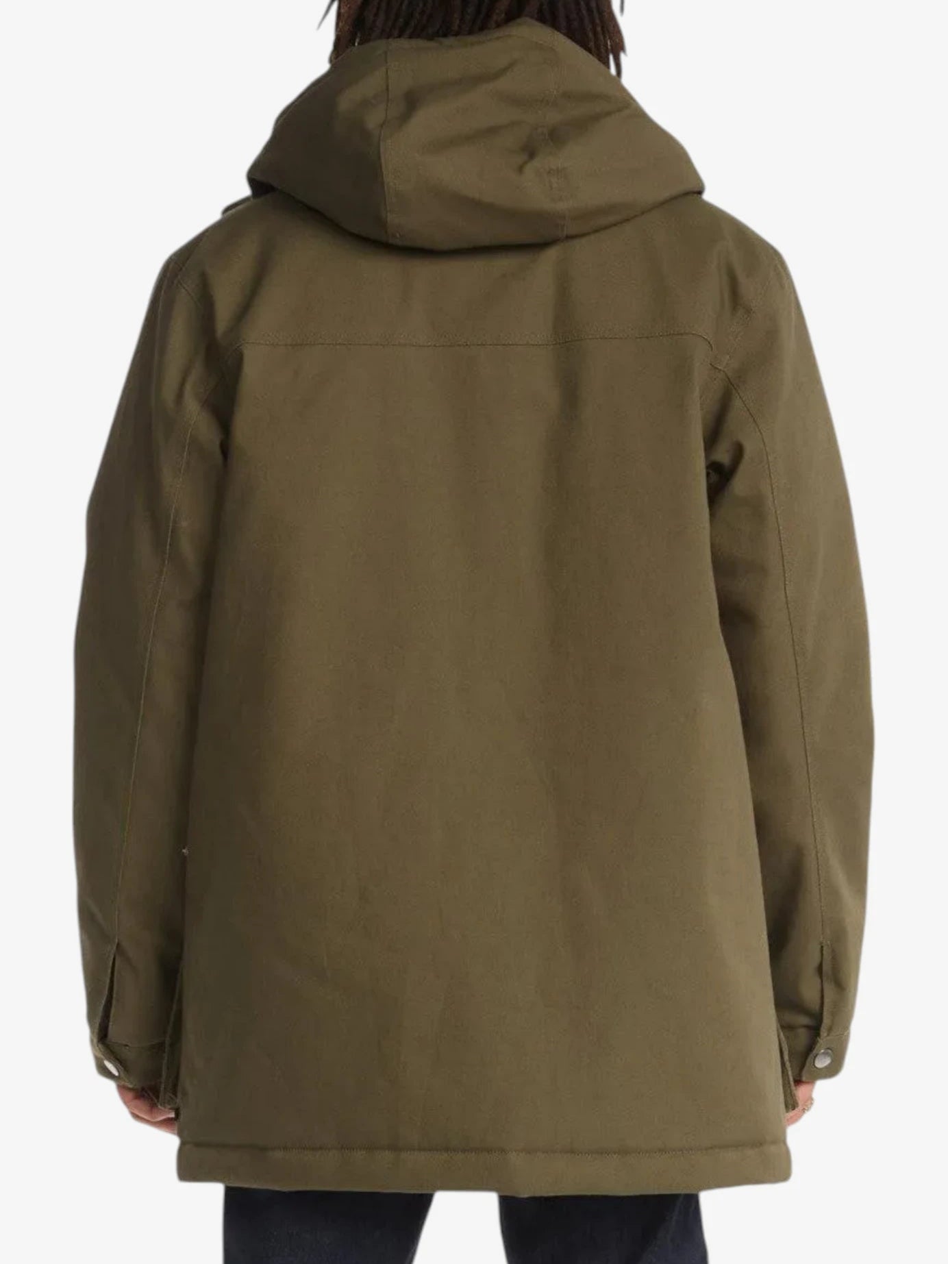 DC Parka Canondale 2 Military Green Waterproof Winter Jacket for Men - Outdoor Hiking, Camping & Cold Weather Protection