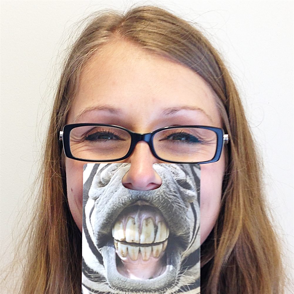 Paladone The Emporium Party Animal Face Coasters - Set of 6 Funny Drink Coasters for Beer, Wine & Cocktails - Perfect for Home Bar, Game Nights & Housewarming Gifts
