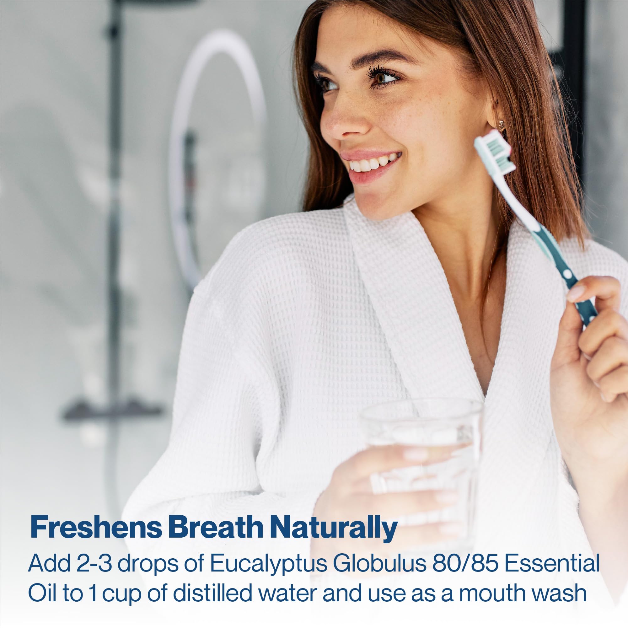 Eucalyptus Globulus Essential Oil 100% Pure Natural - Premium Aromatherapy Oil for Diffusers, Skin Care & Relaxation - 1oz Bottle Sourced from India - Perfect for Home Spa, Yoga & Stress Relief