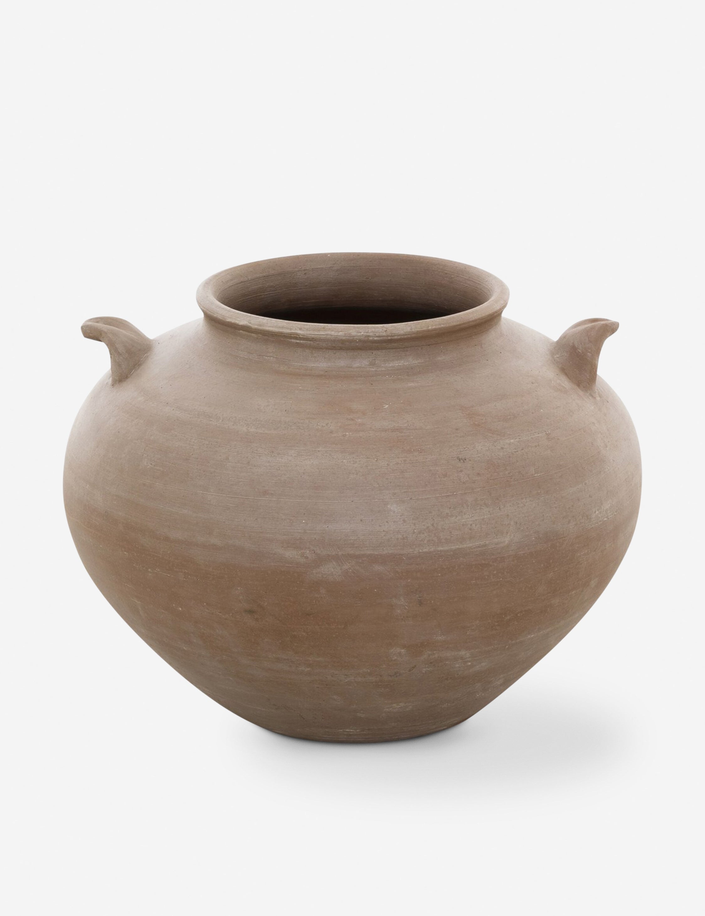 Amber Lewis x Four Hands Civita Vase - Handcrafted Ceramic Home Decor for Living Room, Bedroom & Dining Table Centerpiece