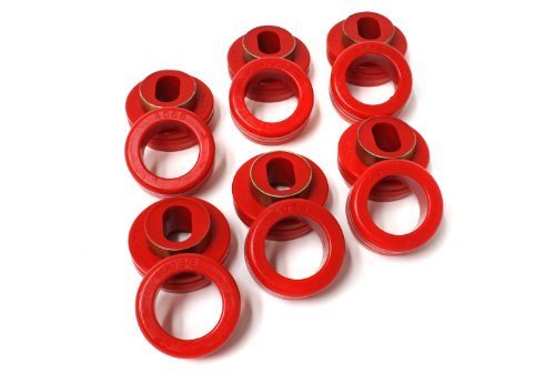 Energy Suspension 3.4116R Body Mount Set for GM Trucks & SUVs - Polyurethane Bushings Kit - Improve Ride Comfort & Reduce Vibration - Perfect for Off-Roading, Towing & Daily Driving