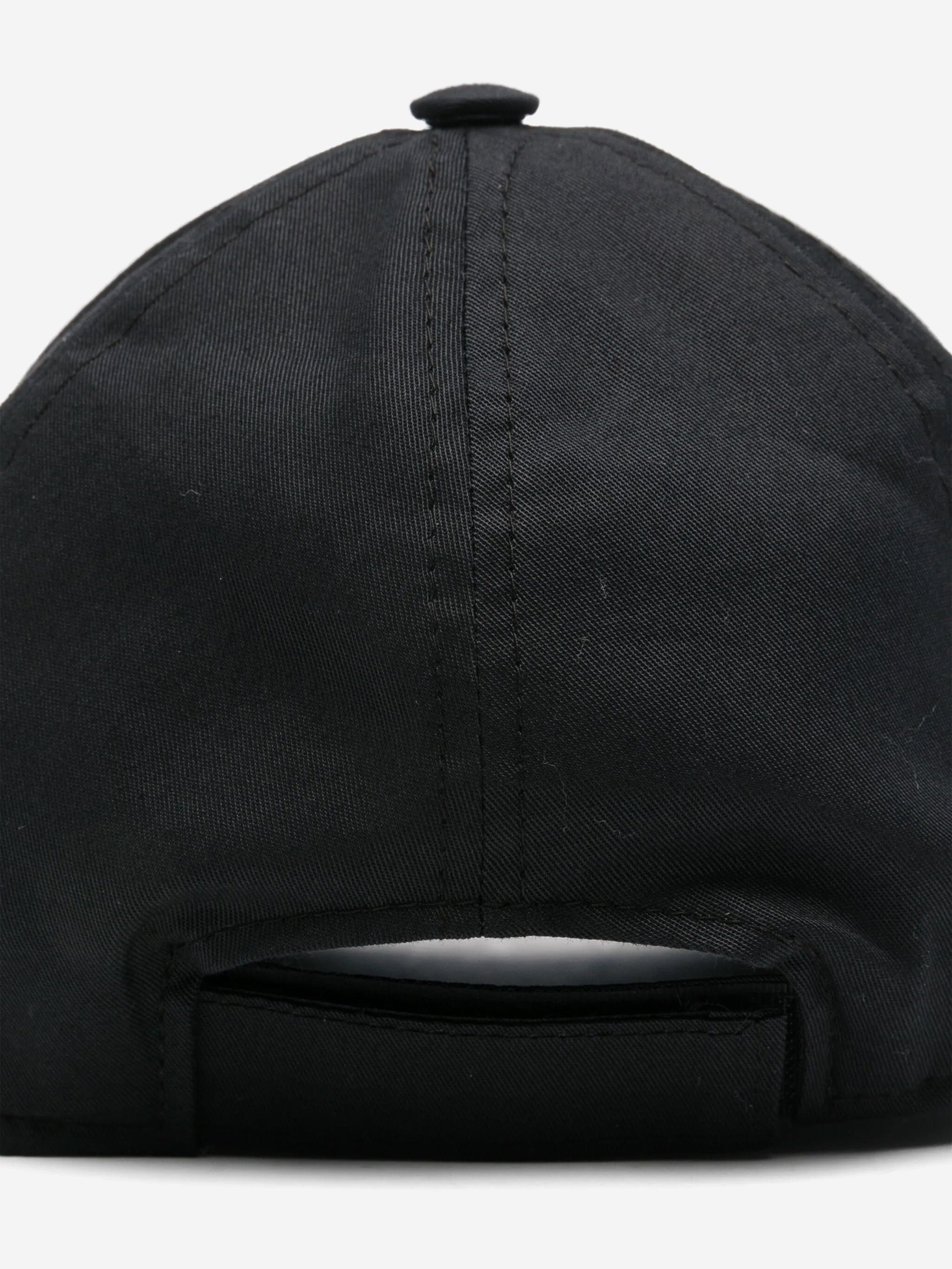 Balmain Kids Logo Cap - Black Adjustable Baseball Hat for Boys & Girls | Perfect for School, Sports, and Fashion Outfits
