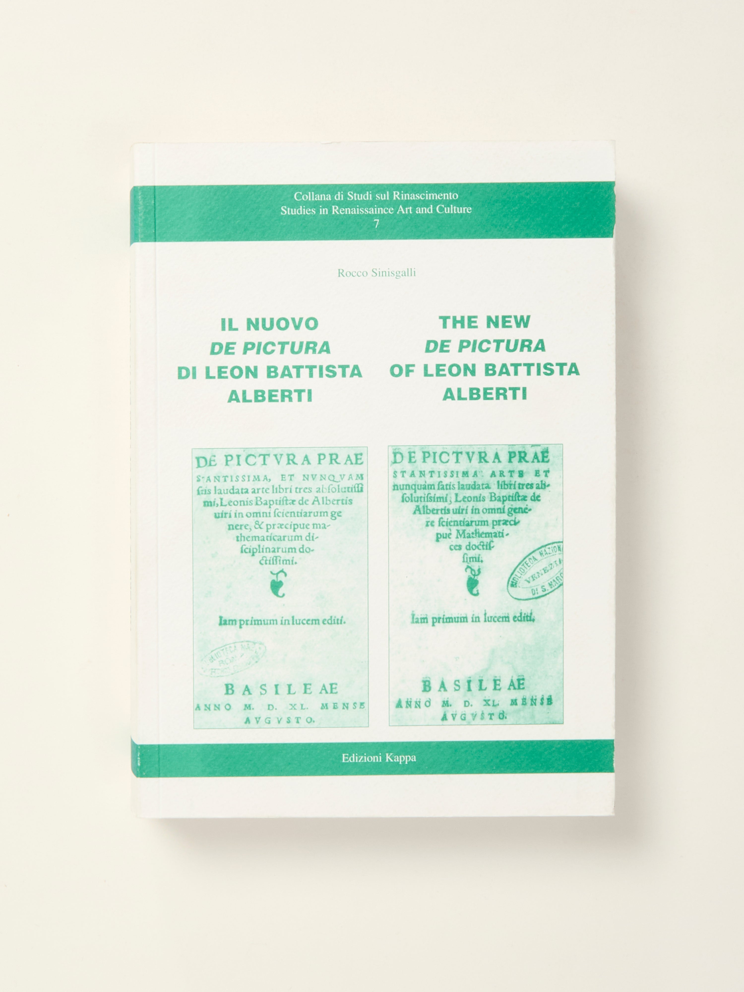The New De Pictura by Leon Battista Alberti - Renaissance Art Theory Book for Artists & Scholars | Perfect for Art History Studies & Painting Techniques