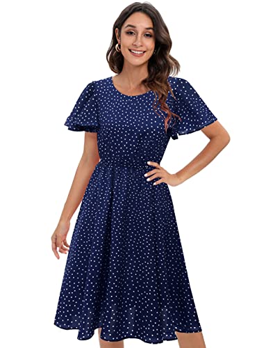 062navy Small White Dot