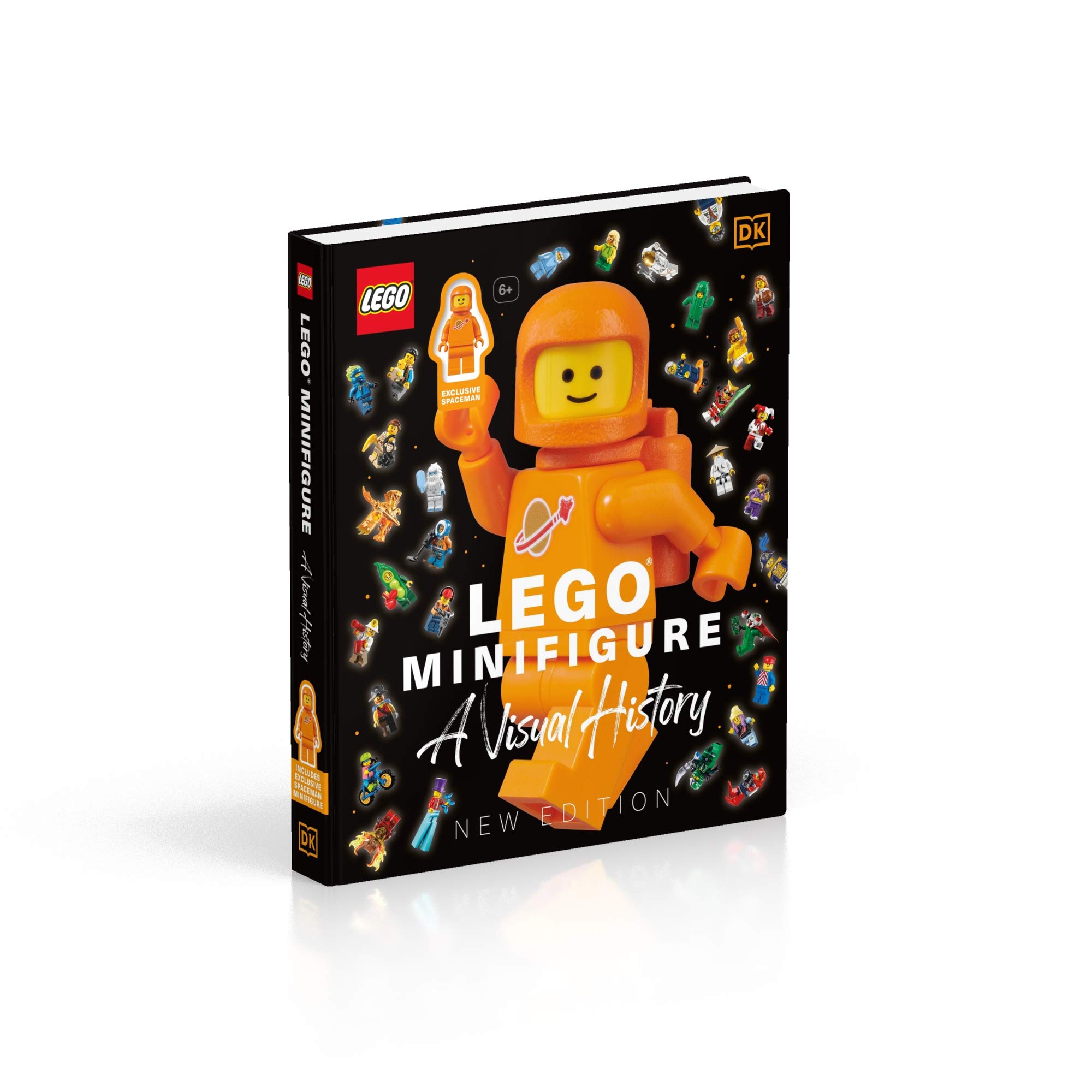LEGO® Minifigure A Visual History New Edition - Exclusive Spaceman Minifigure Included | Collectible LEGO Book for Fans & Builders | Perfect Gift for LEGO Enthusiasts & Display Piece