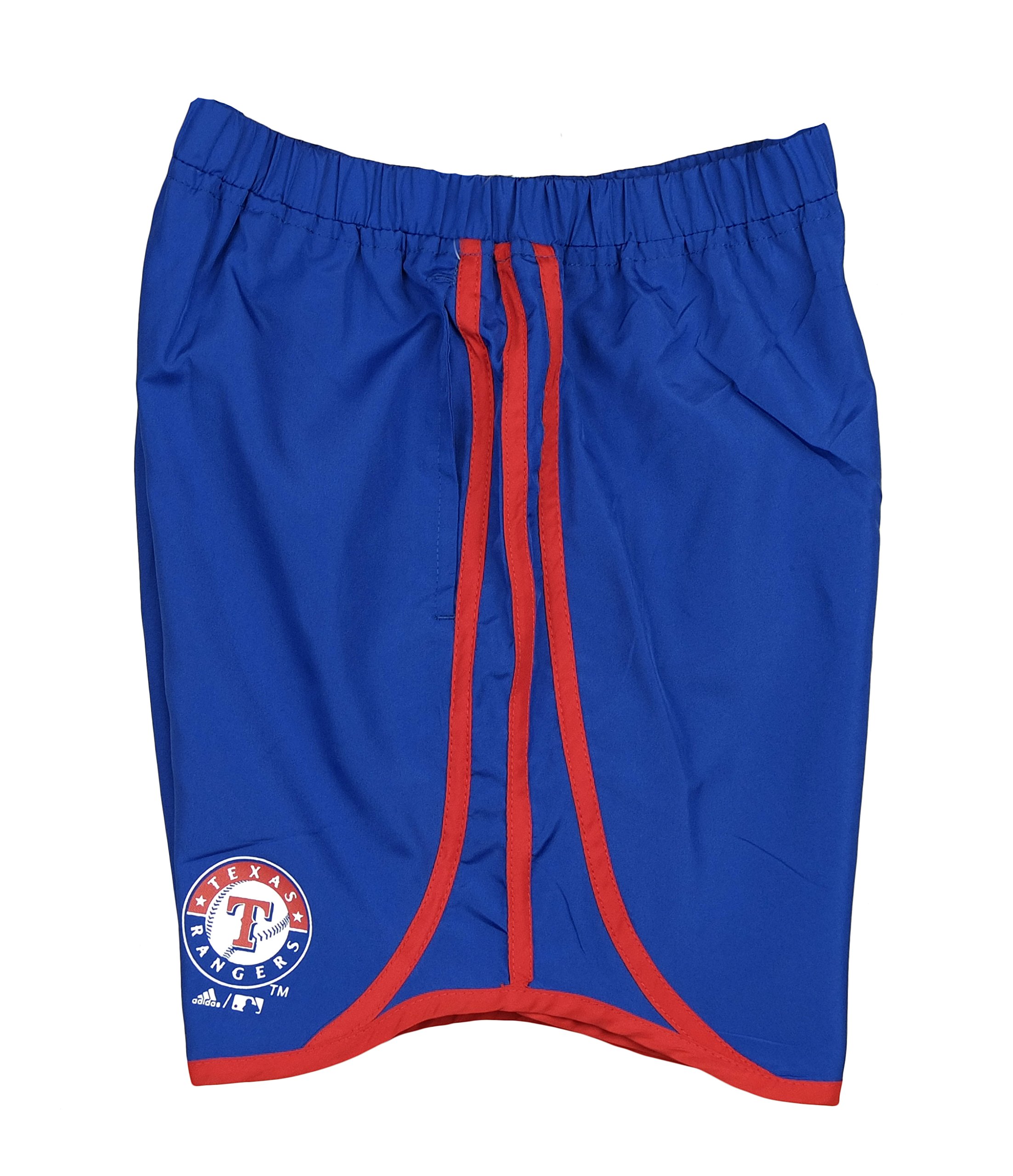 Adidas Texas Rangers MLB Big Girls Lightweight Charger Shorts - Blue, Size Large (14) | Comfortable Athletic Wear for Baseball Games, Practice & Casual Outfits