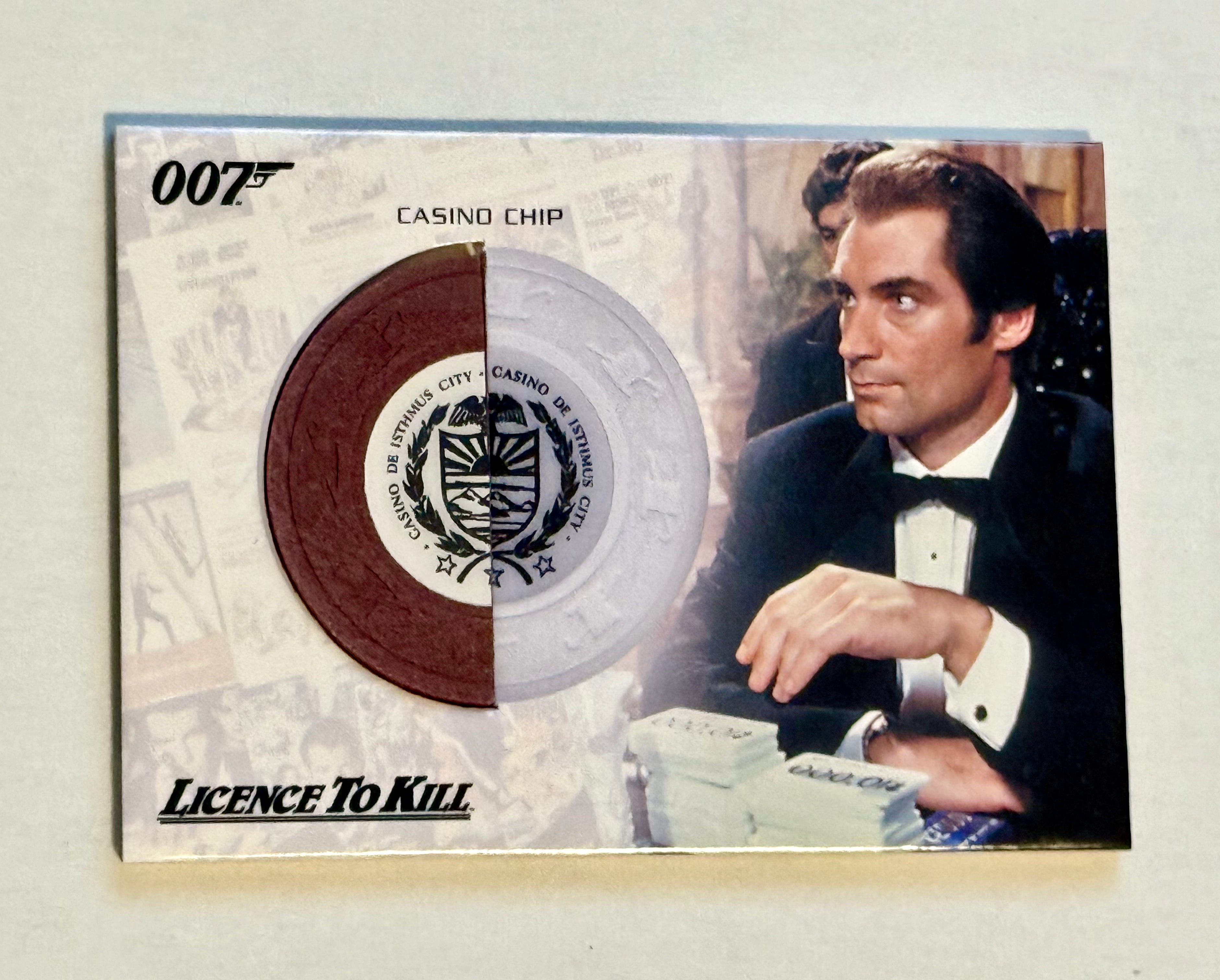 Rare James Bond Casino Royale Poker Chip Set - Collectible 007 Memorabilia for Movie Fans & Poker Players - Perfect for Themed Parties, Casino Nights, and Bond Memorabilia Collections