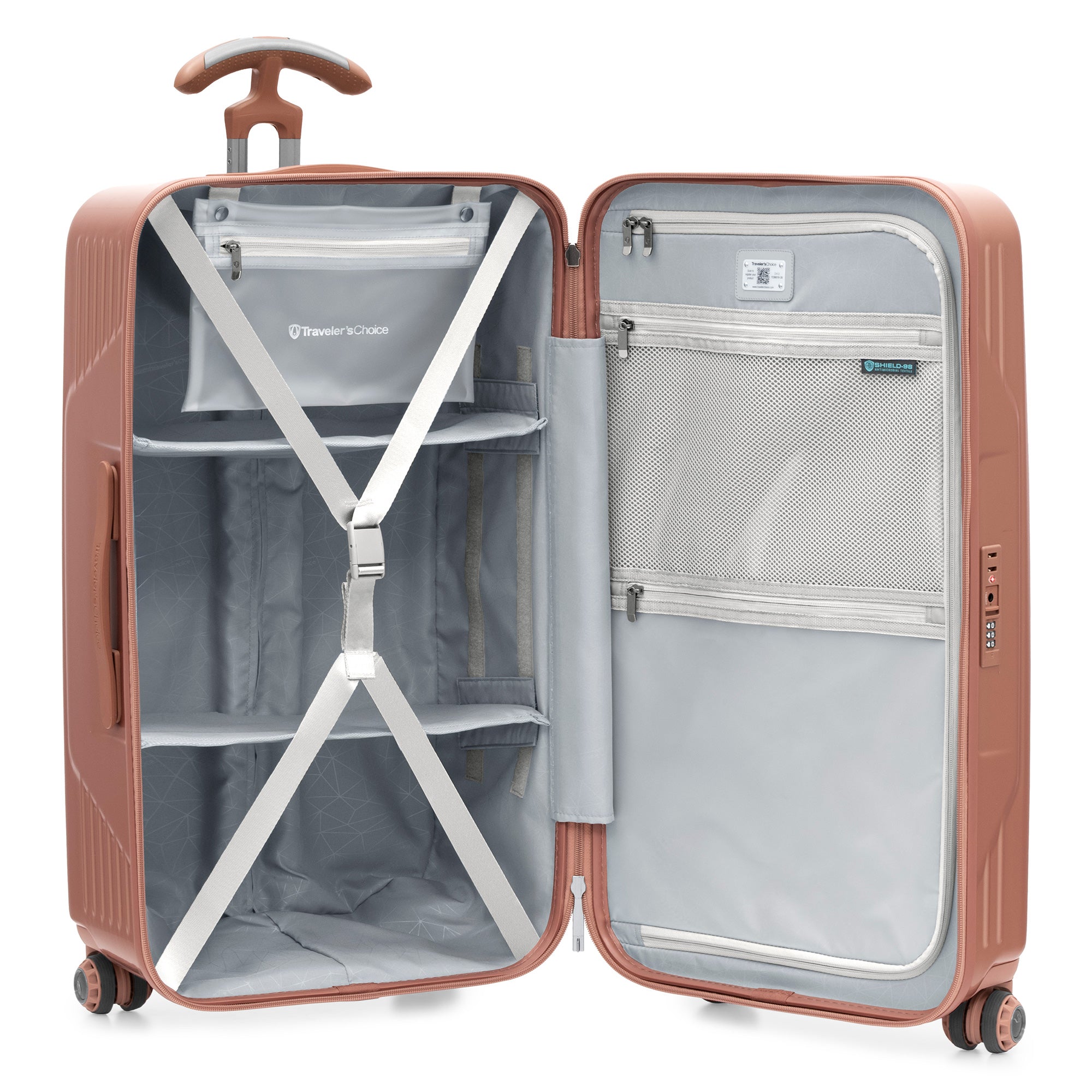 Ultimax II Medium Trunk - Durable Travel Luggage for Men & Women - Perfect for Airplane Carry-On, Road Trips & Business Travel