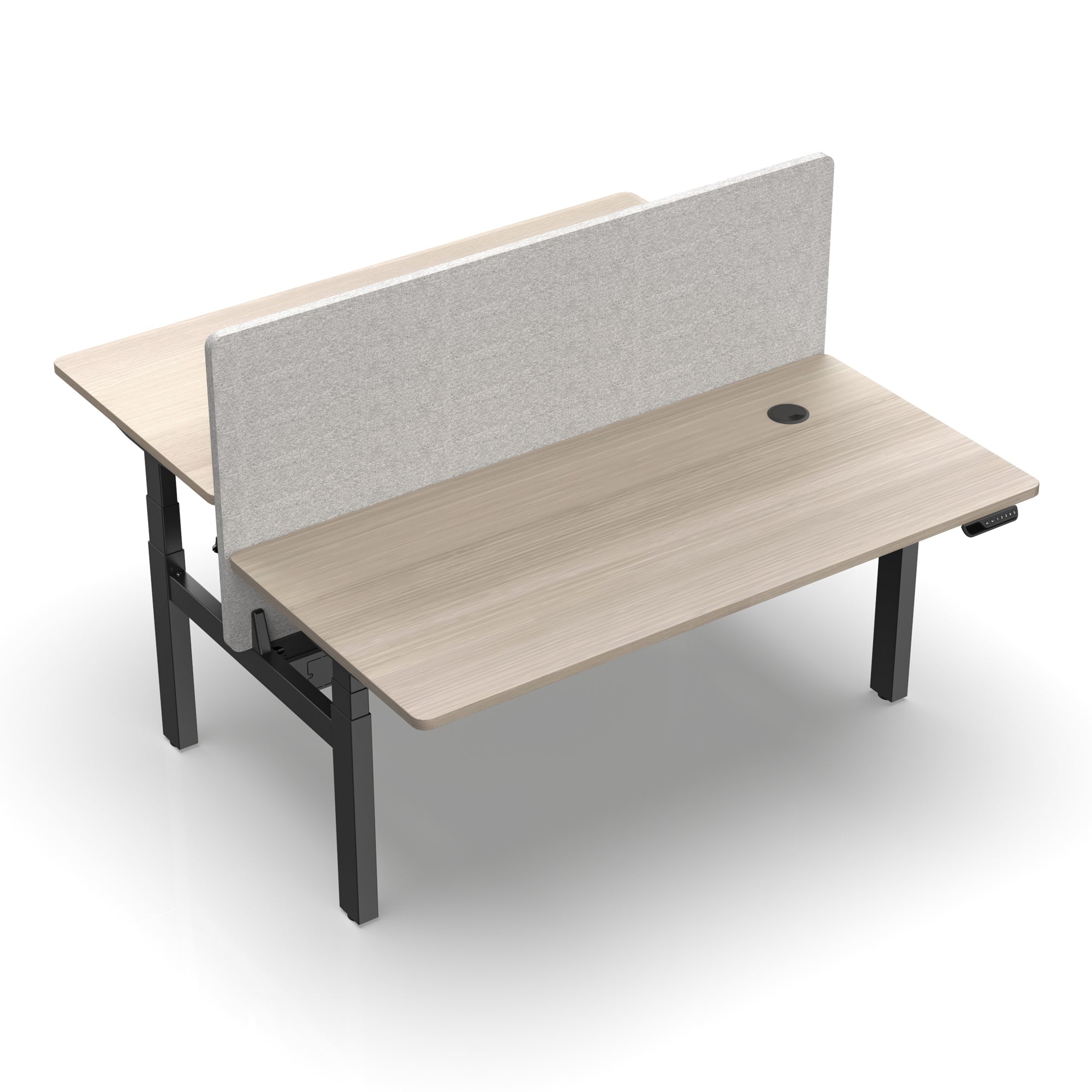 MARLO 2 Person Standing Desk - Dual Motor Adjustable Height 55