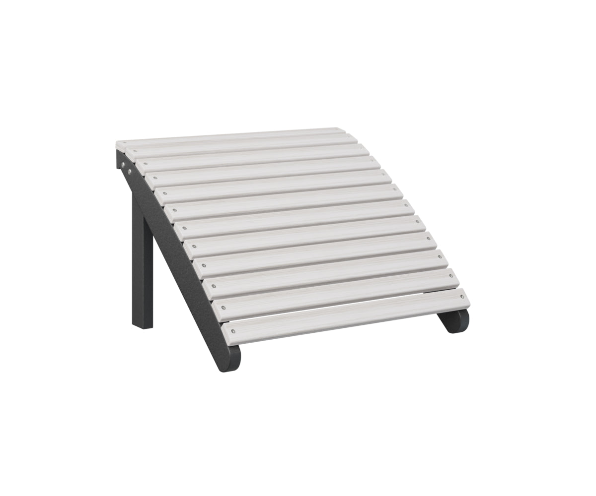 Berlin Gardens Adirondack Footstool - Outdoor Patio Furniture, Durable Weather-Resistant Wooden Ottoman for Deck, Garden & Poolside Relaxation