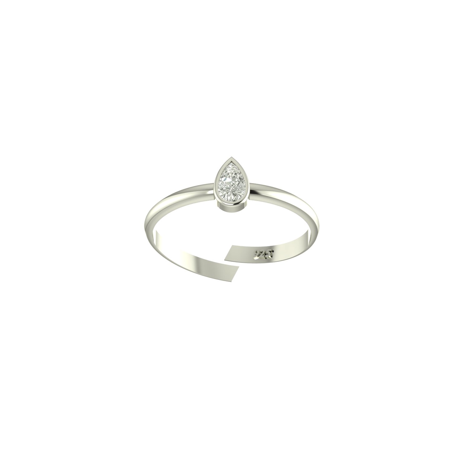 PeenZone 925 Sterling Silver CZ Toe Rings for Women | Genuine 92.5% Pure Silver Leg Finger Rings | Elegant Bichiya Jewelry for Girls | Perfect for Beach, Summer & Boho Fashion Outfits
