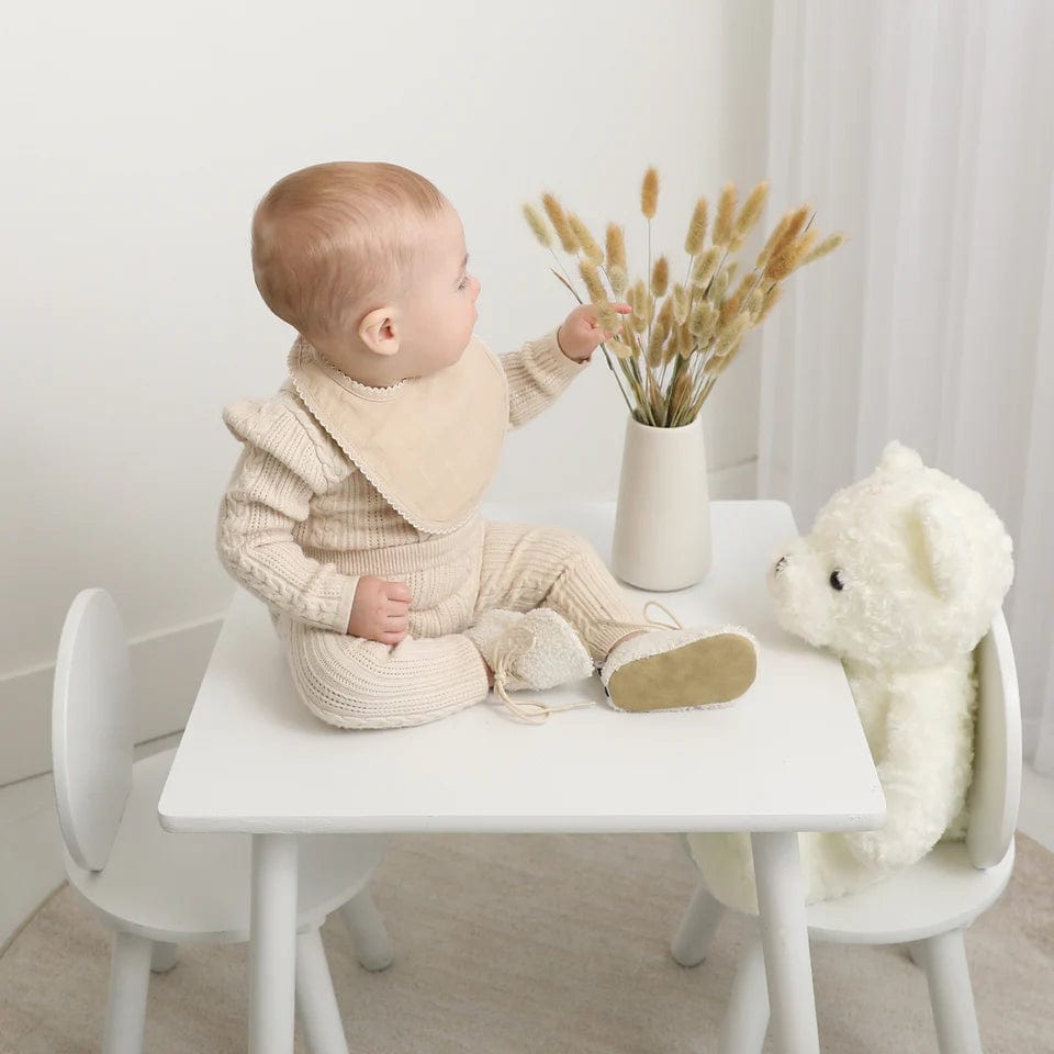 Adora Baby Bibs (2 Pack) - Soft & Absorbent Drool Bibs for Infants & Toddlers - Perfect for Feeding, Teething, and Messy Playtime