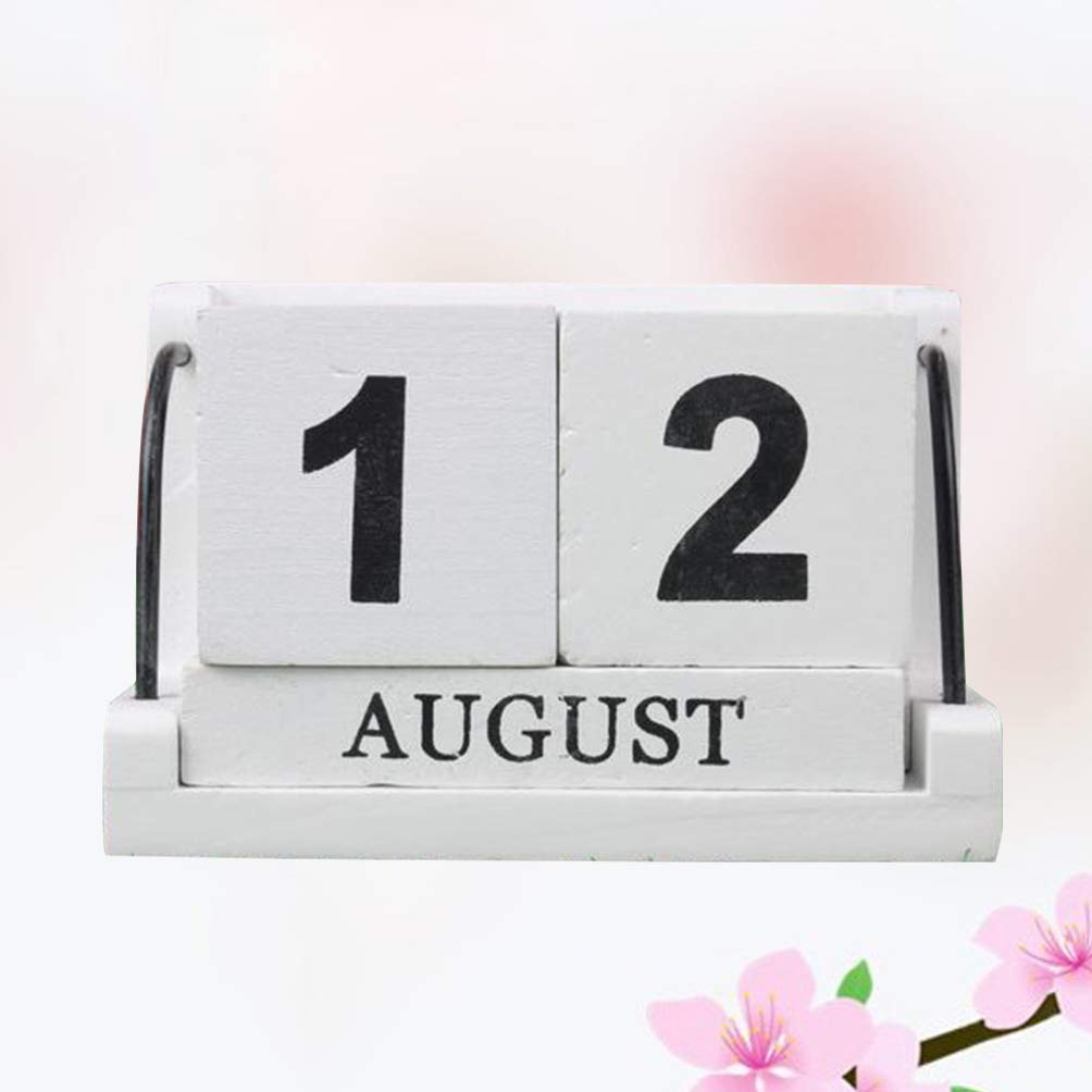 1pc Wooden Calendar - Rustic Home Decor & Wall Art for Farmhouse, Office, or Gift - Perfect for Holidays, Birthdays & Daily Planning