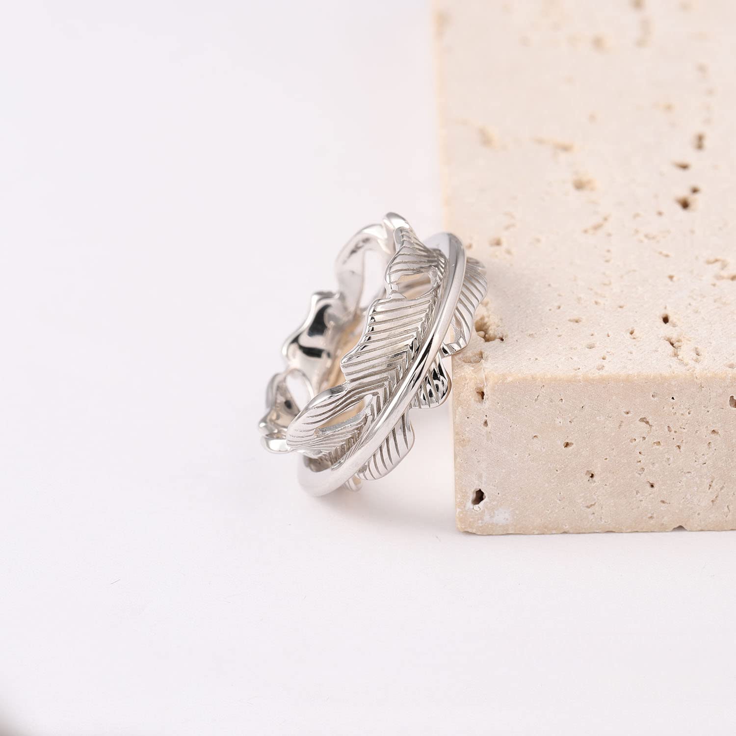 925 Sterling Silver Anxiety Ring for Women - Spinning Fidget Ring with Beads | Stress Relief, Worry Beads, ADHD & Anxiety Relief Jewelry | Perfect for Office, Travel & Daily Wear
