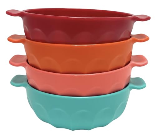 Teal, Orange, Dark Red, Salmon