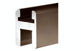 CRL Oil Rubbed Bronze 95-Inch Flat/Flat Profile Deluxe Shower Door Header Kit - Premium Bathroom Upgrade for Modern Homes & Luxury Showers