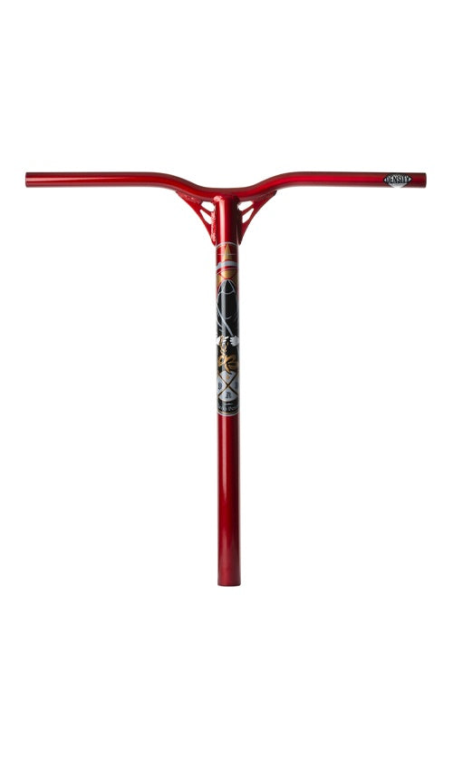 ENVY Reaper V2 650mm Handlebar - Lightweight Red BMX/Mountain Bike Handlebar for Street Riding & Tricks