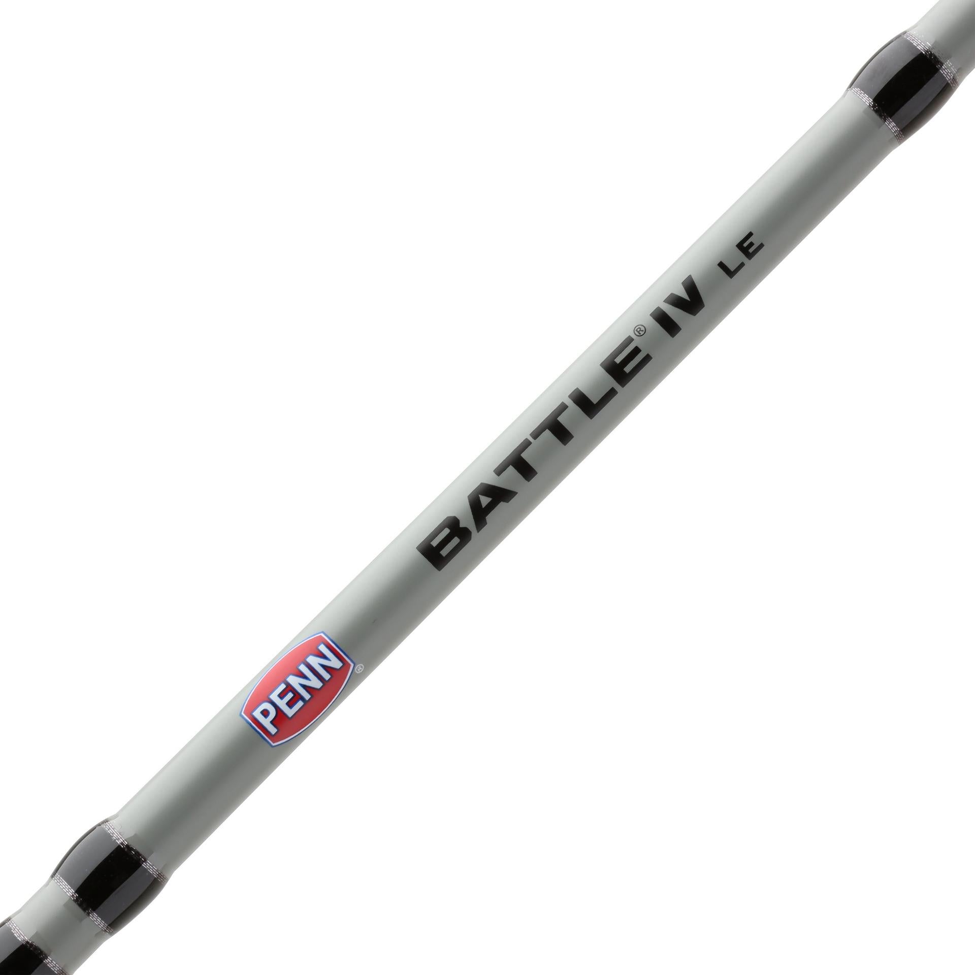 Battle® IV LE Spinning Rod and Reel Combo - Premium Fishing Gear for Freshwater & Saltwater Anglers | Perfect for Bass, Trout, and Offshore Fishing Adventures
