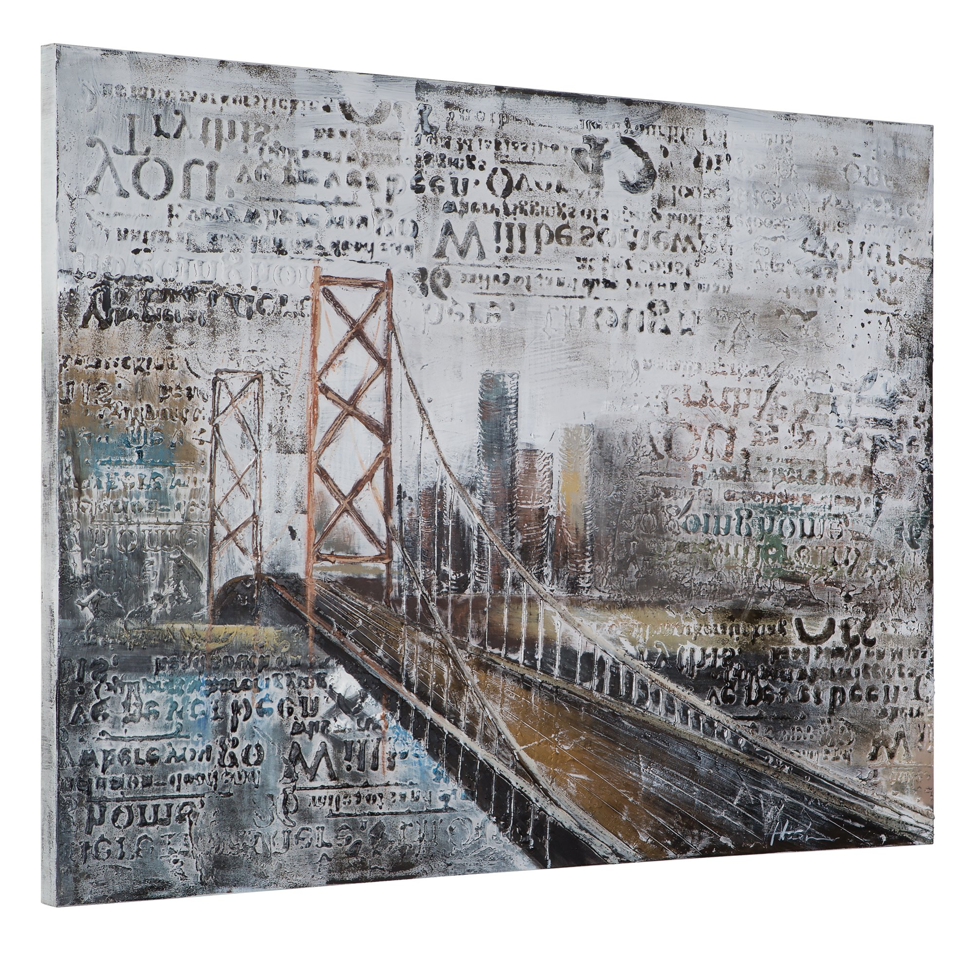 Yosemite Home Decor Bridge Art for Living Room & Office