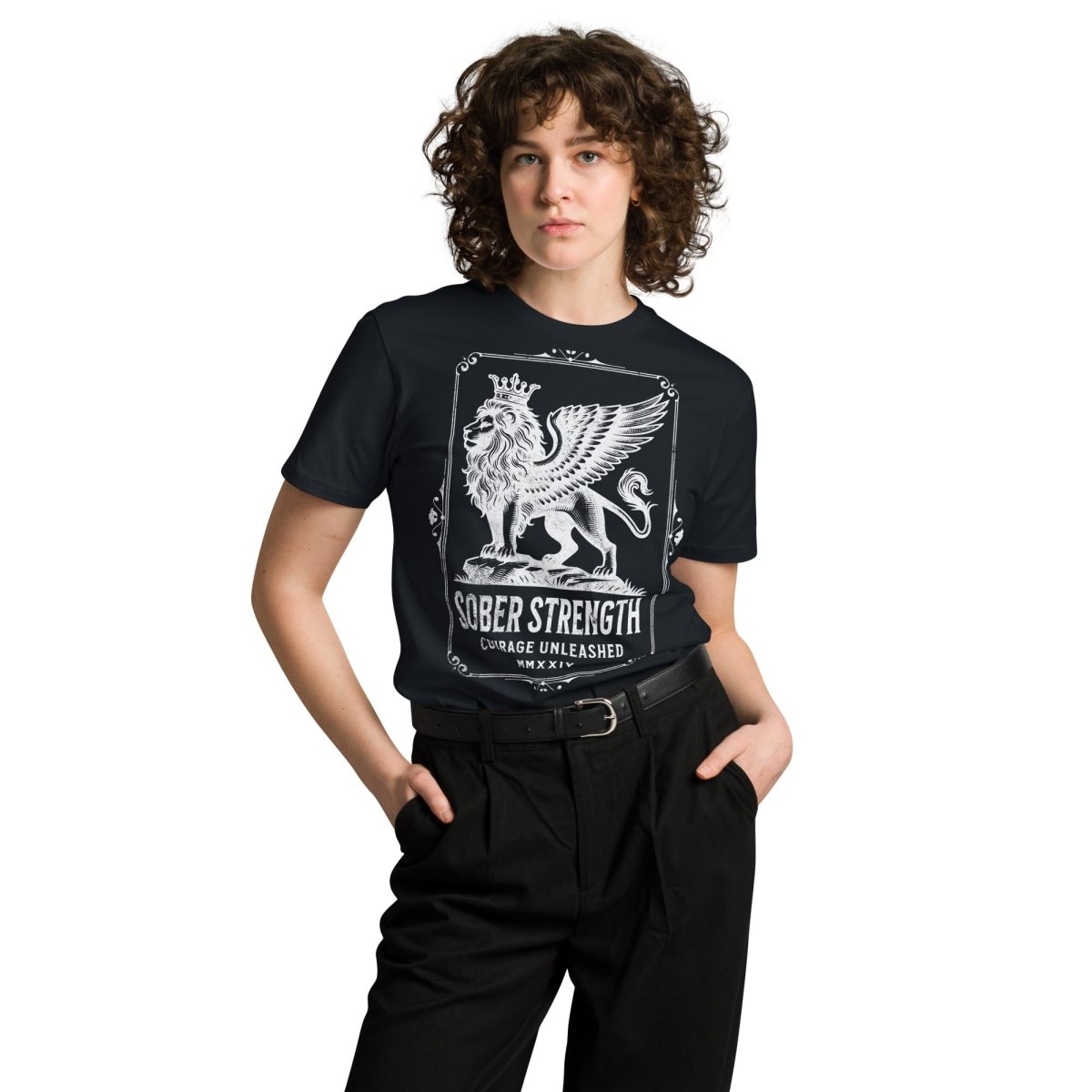 Sobriety Strength Unisex Premium T-Shirt - Comfortable & Stylish for Everyday Wear, Workouts, and Casual Outfits