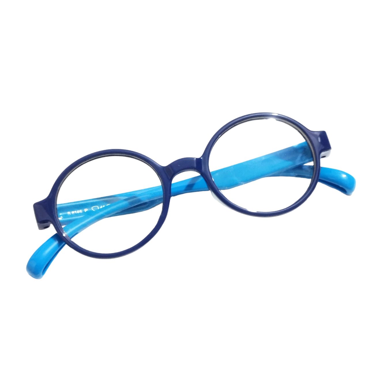 Blue Light Blocking Kids Glasses - Round Computer Glasses for Children (S8146) - Protect Eyes from Digital Screens for School & Gaming
