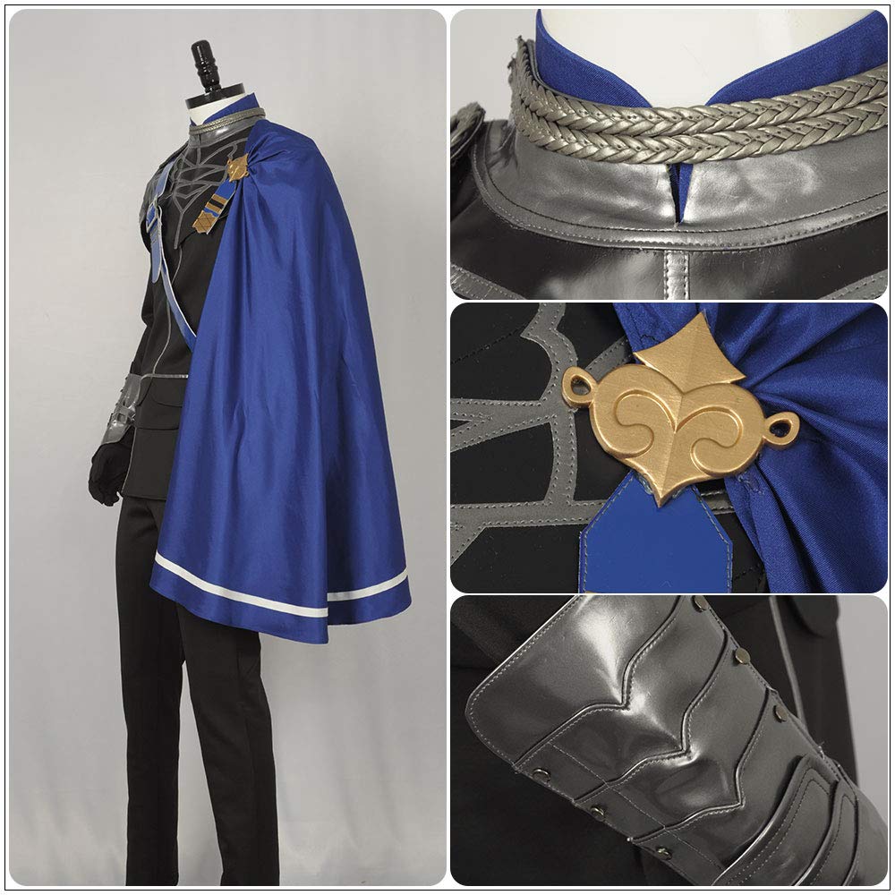 **Dimitri Alexandre Blaiddyd Cosplay Costume - Fire Emblem Three Houses Anime Outfit for Adults (Free Badge Included) | Perfect for Conventions, Halloween & Cosplay Events**