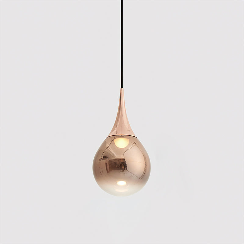 Modern Bubble Glass Pendant Light - Elegant Hanging Chandelier for Dining Room, Kitchen Island, Bedroom & Living Room Decor