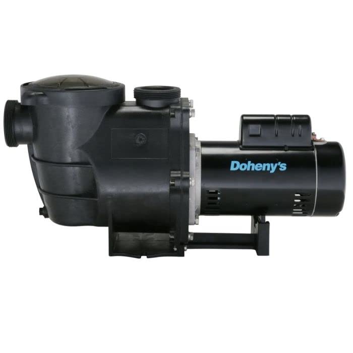 Doheny's Harris 1 HP Inground Pool Pump 115/230V (0.9 THP) | High Efficiency Swimming Pool Water Circulation | Perfect for Residential & Commercial Pools