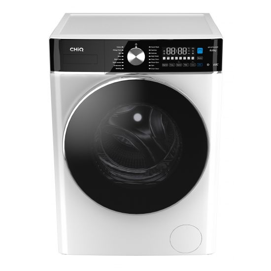 CHiQ 8kg Front Load Washing Machine WFL8TOL52W - Energy Efficient, Quiet & Compact Laundry Solution for Apartments & Small Homes