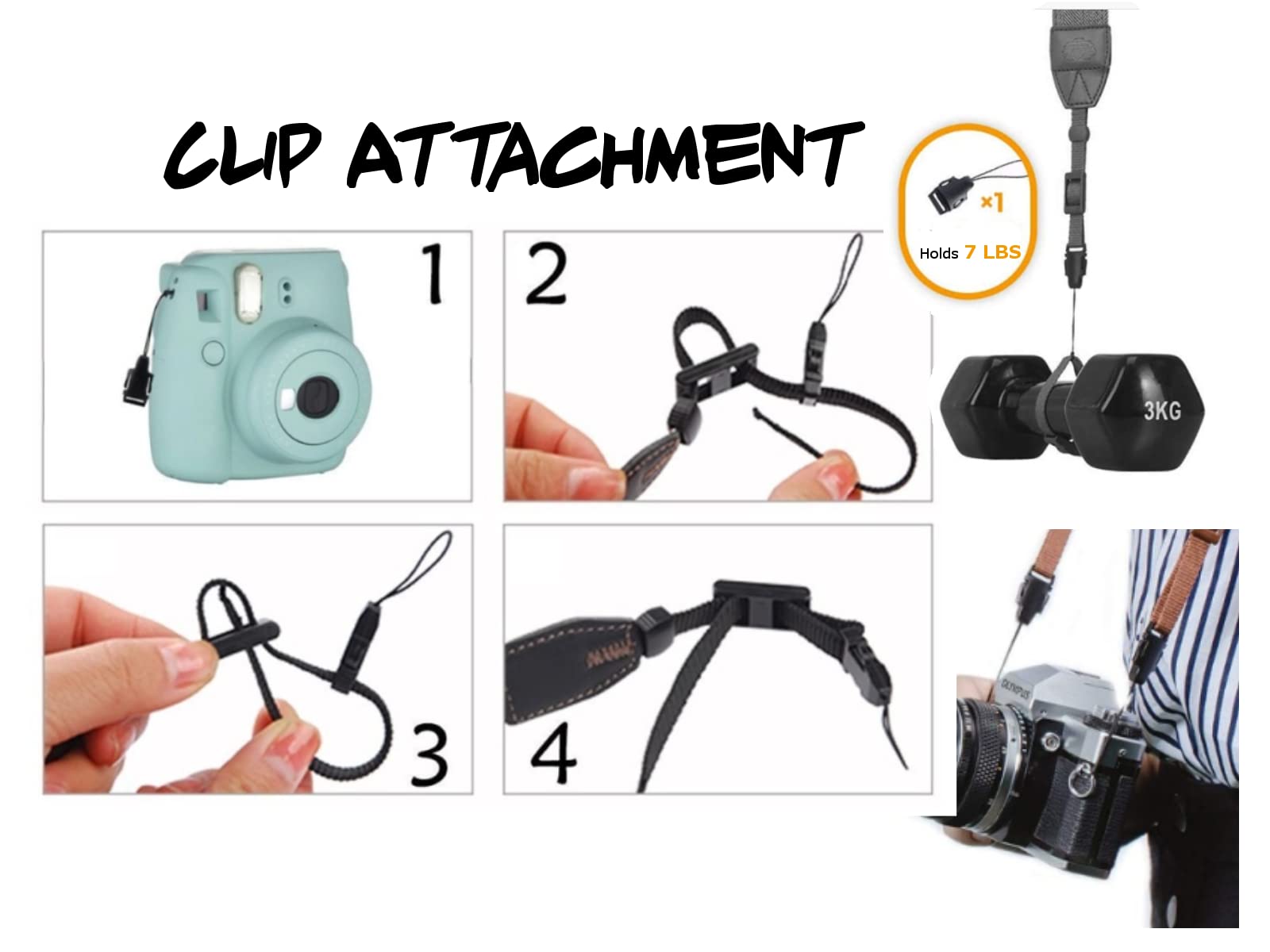 Universal DSLR Camera Strap - Adjustable Football Sports Neck & Shoulder Strap for Nikon Canon Sony Cameras - Perfect Gift for Photographers Men & Women - Ideal for Sports Events, Travel Photography & Outdoor Adventures
