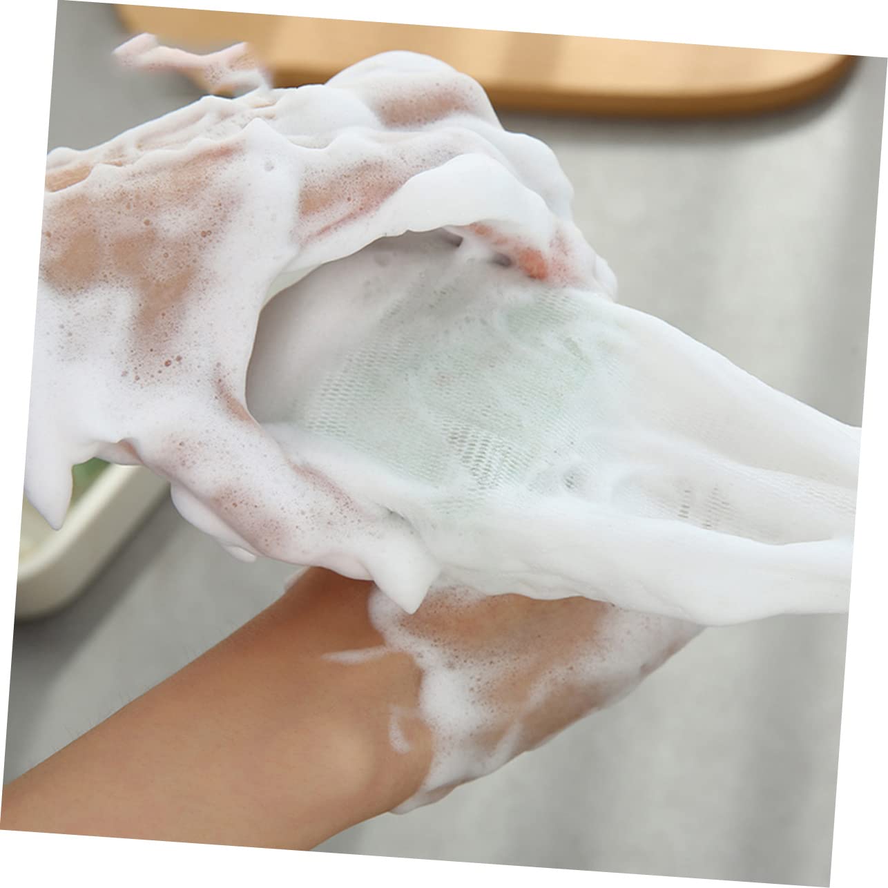 6-Pack Soap Pouches for Enhanced Lather - Wall Mountable & Durable Bath Accessories - Perfect for Shower, Travel & Gym Use