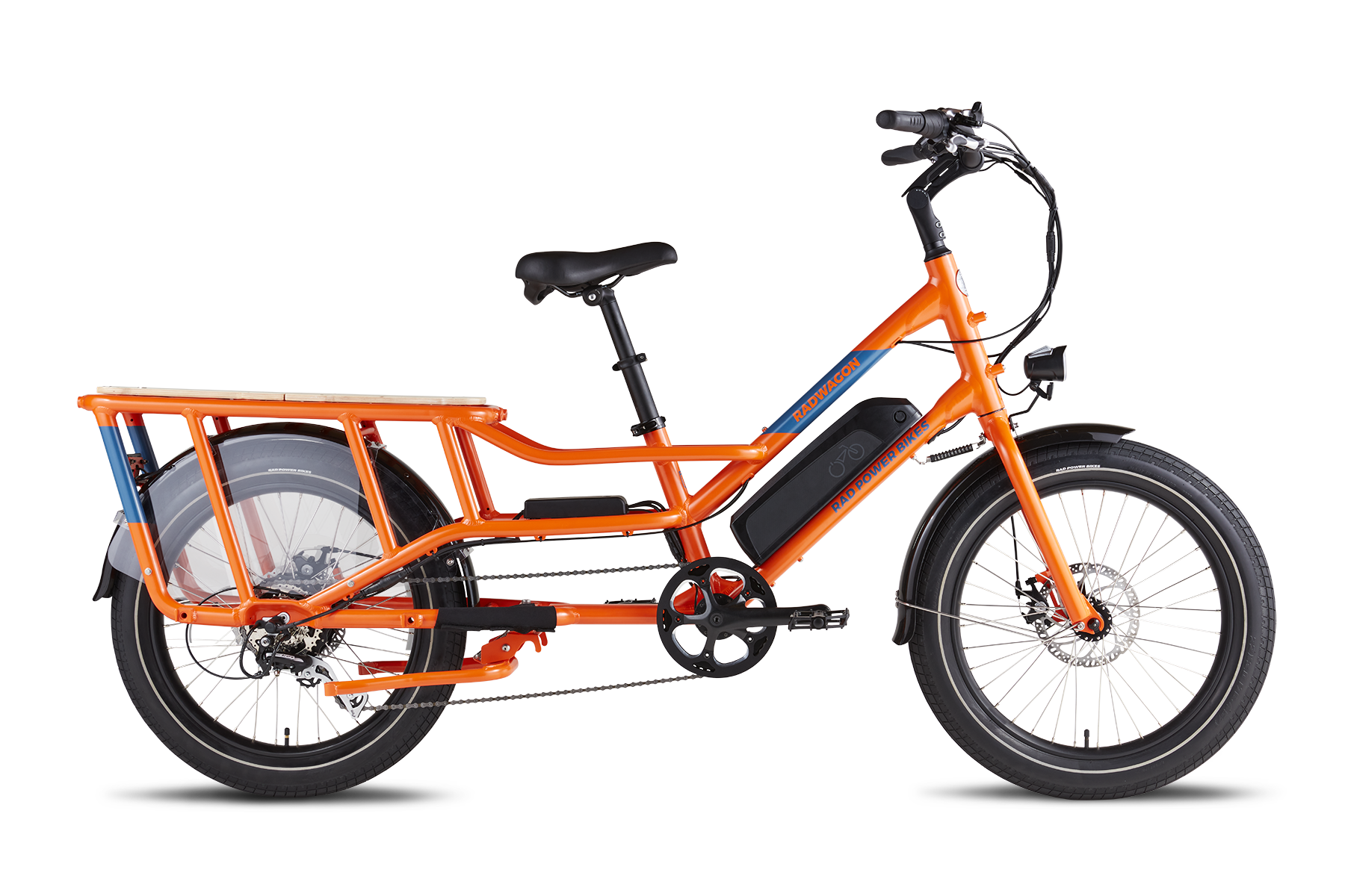 RadWagon 4 Electric Cargo Bike - 500W Motor, 350lb Capacity, 45+ Mile Range - Perfect for Urban Commuting, Grocery Hauling & Family Rides