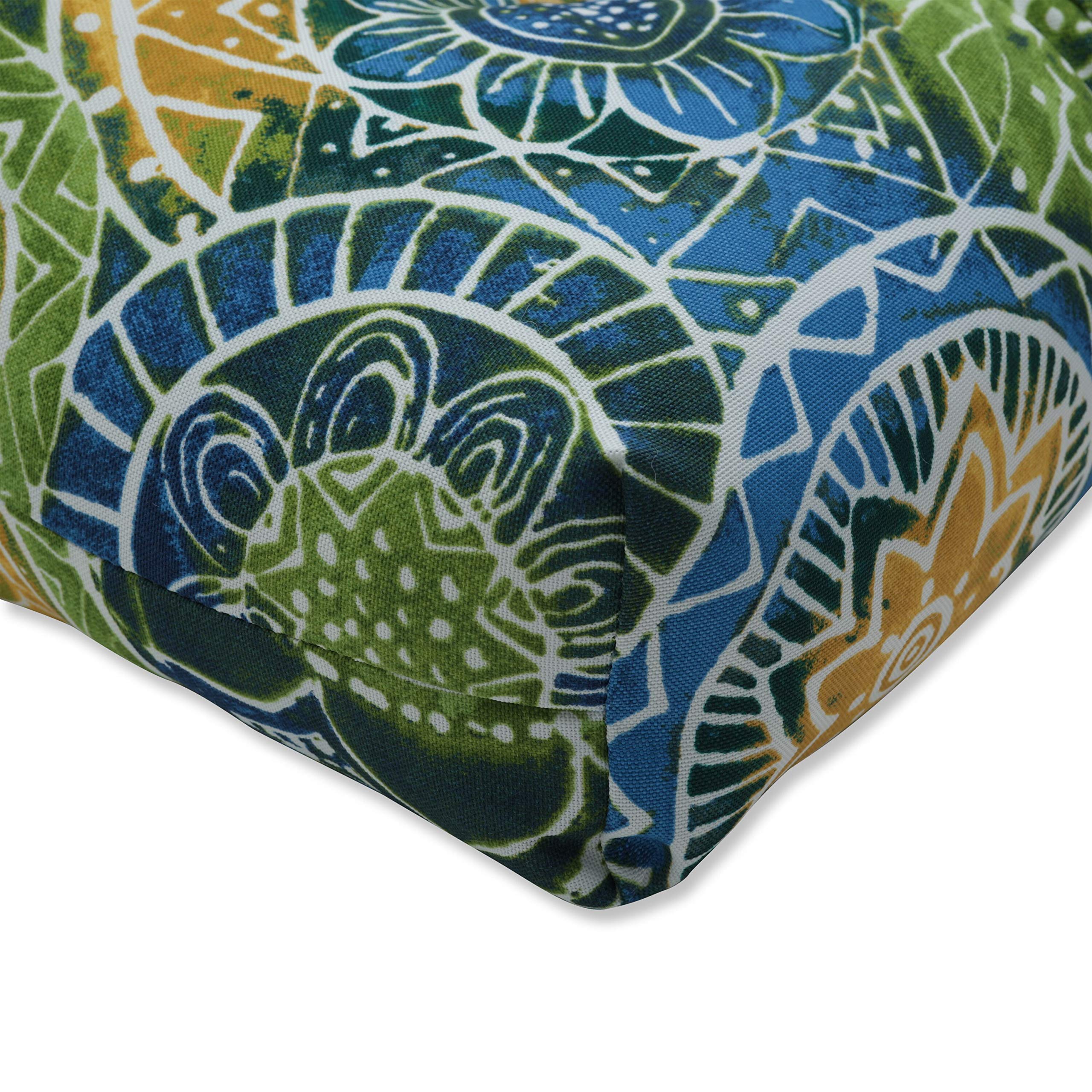 Pillow Perfect Omnia Lagoon Tufted Bench & Swing Cushion - 56