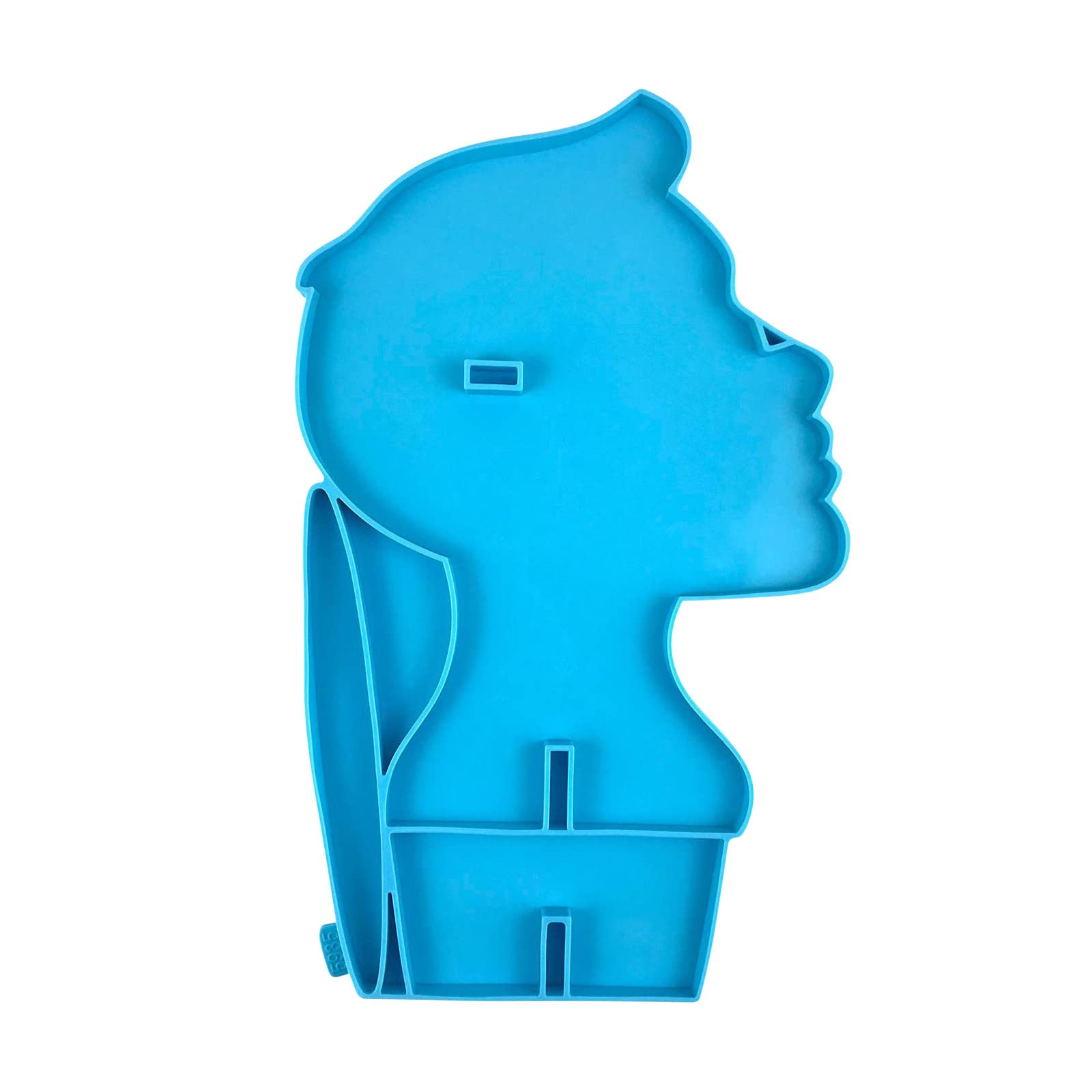 Crystal Man Head Glasses Holder Silicone Mold - DIY Eyeglass Stand Drop Glue Mold for Crafting | Perfect for Home Office Desk Organizer & Unique Gift Idea