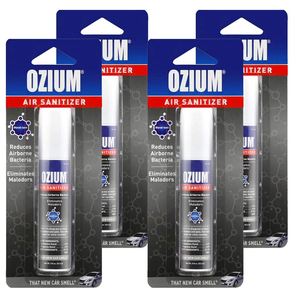 Air Sanitizer for Car - 0.8oz Portable Air Freshener & Purifier | Eliminates Odors in Vehicles, Home, Office | Ideal for New Cars, Travel, and Small Spaces