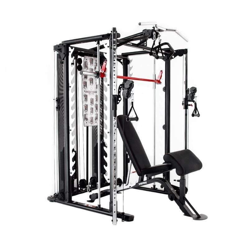 Inspire SCS Smith Cage System - Heavy Duty Power Rack for Home Gym, Strength Training & Weightlifting - Perfect for Squats, Bench Press & CrossFit Workouts