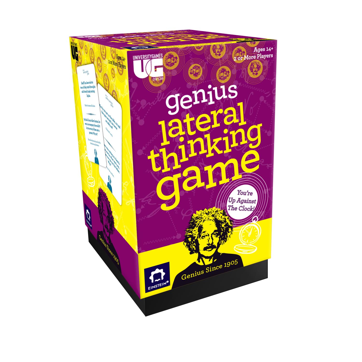 Genius Lateral Thinking Game for 2-4 Players | Ages 14+ | University Games | Party & Family Fun