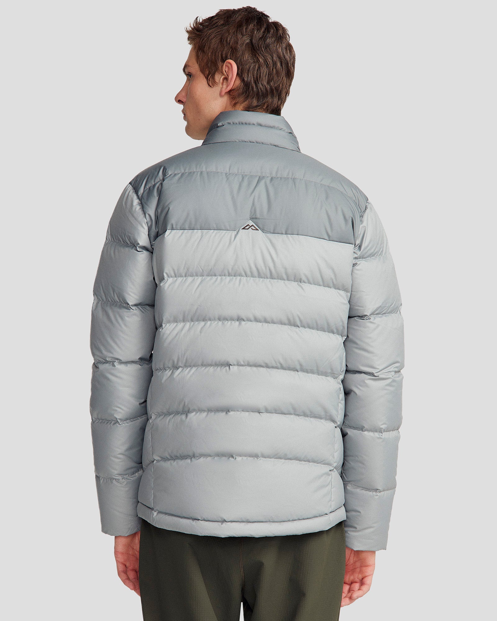 Men's Epiq Down Jacket - Lightweight Winter Coat, Waterproof & Windproof, Moon/Light Moon Color - Perfect for Outdoor Activities, Hiking & Cold Weather