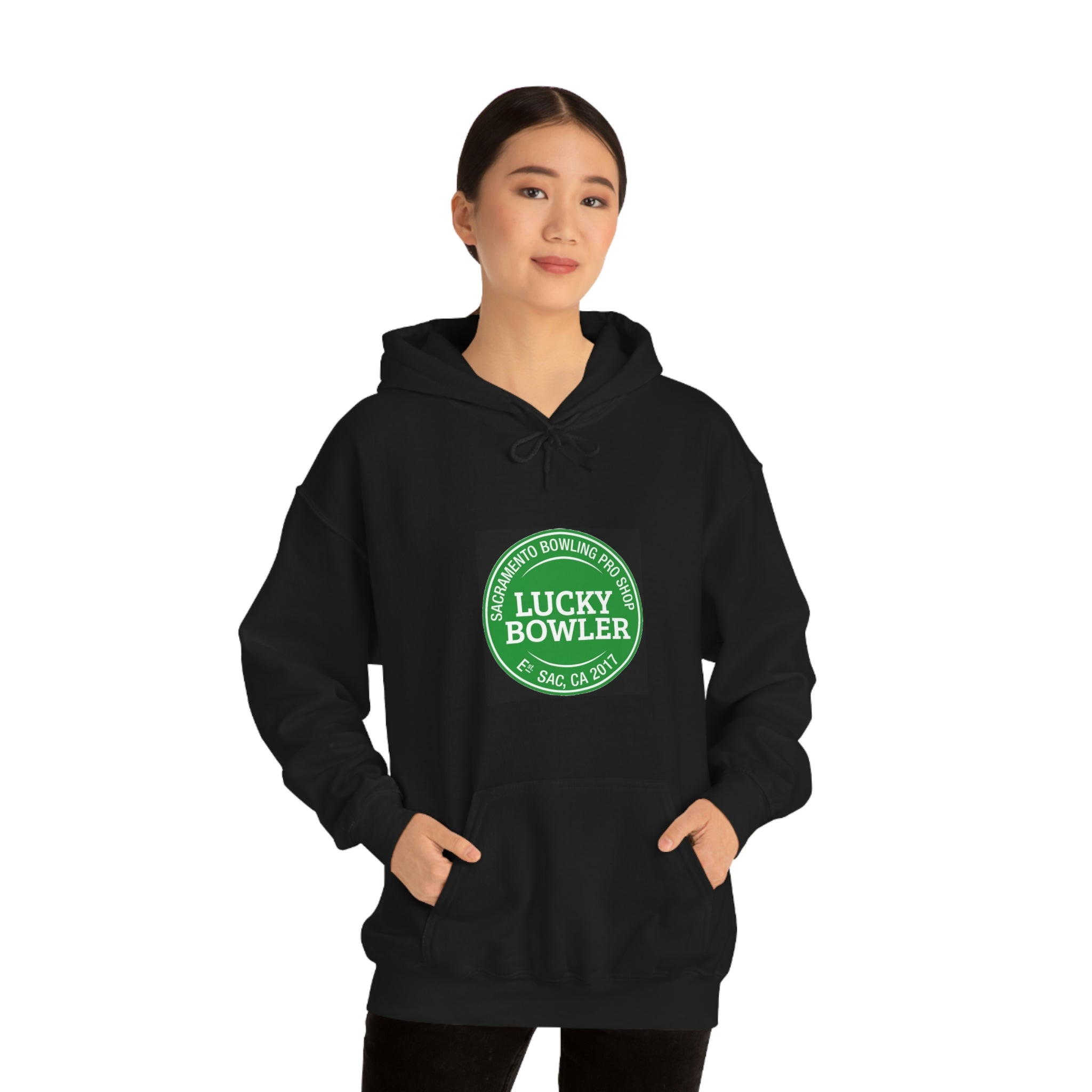 Lucky Hoodie #3 with QR Code - Stylish Unisex Pullover for Men & Women - Perfect for Casual Wear, Street Fashion, and Social Media QR Code Sharing