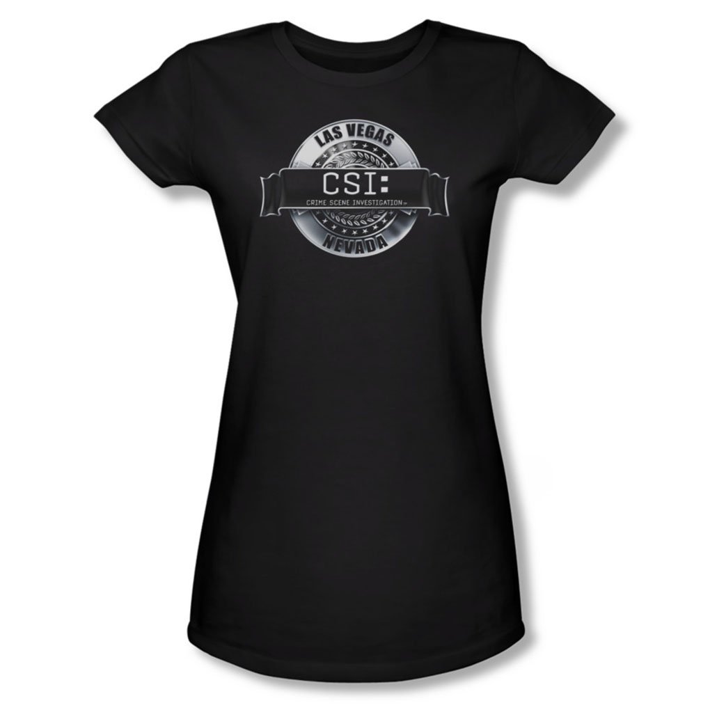 Women's Rendered Logo T-Shirt - Black Cotton Tee for Casual Wear & Everyday Outfits