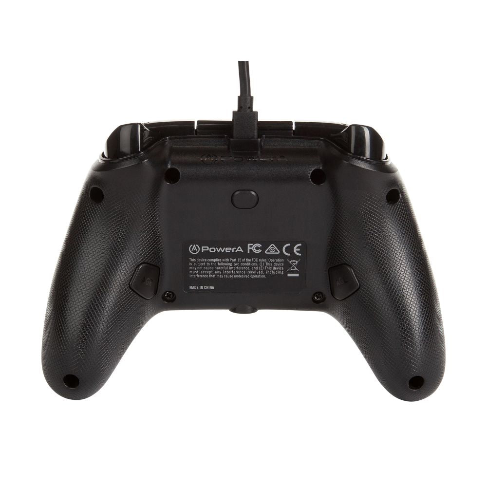 PowerA Xbox Series X|S Enhanced Wired Controller for Gaming - Black | Compatible with Xbox One, PC & Cloud Gaming | Ergonomic Design for Long Play Sessions