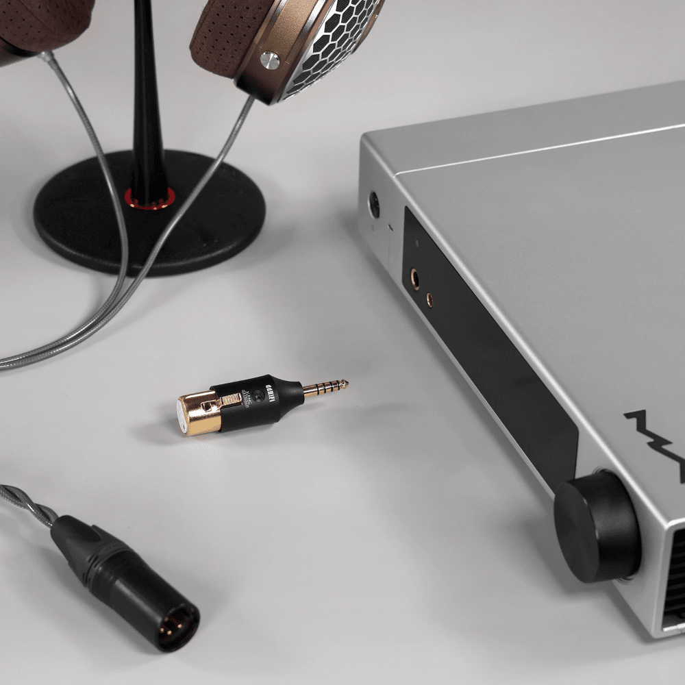 DD ddHiFi XLR44C Balanced XLR 4Pin to 4.4mm Adapter - High-Quality Audio Connector for Professional Headphones & Studio Equipment - Perfect for Audiophiles, Recording Studios & Home Theater Systems