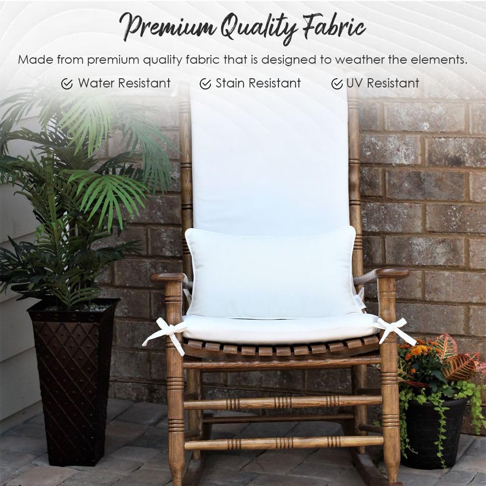 Premium Tufted Rocker Cushion Set - 18