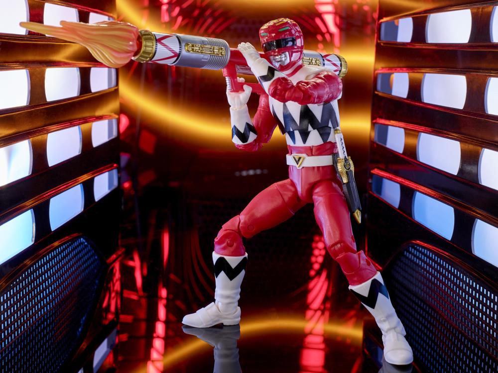 Power Rangers Lightning Collection Lost Galaxy Red Ranger Action Figure - Collectible Toy for Fans, Kids & Adults - Perfect for Display, Play & Gifting